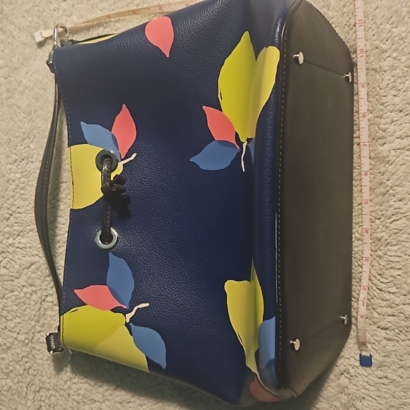 NWT Kate Spade Large Lemon Eva Bucket Bag - Picture 3 of 8